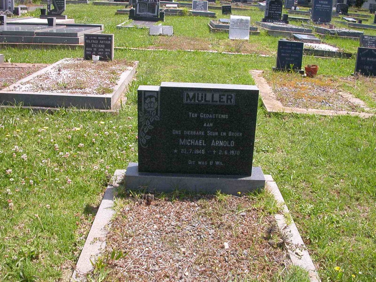 MULLER Michael Arnold 1948-1970
