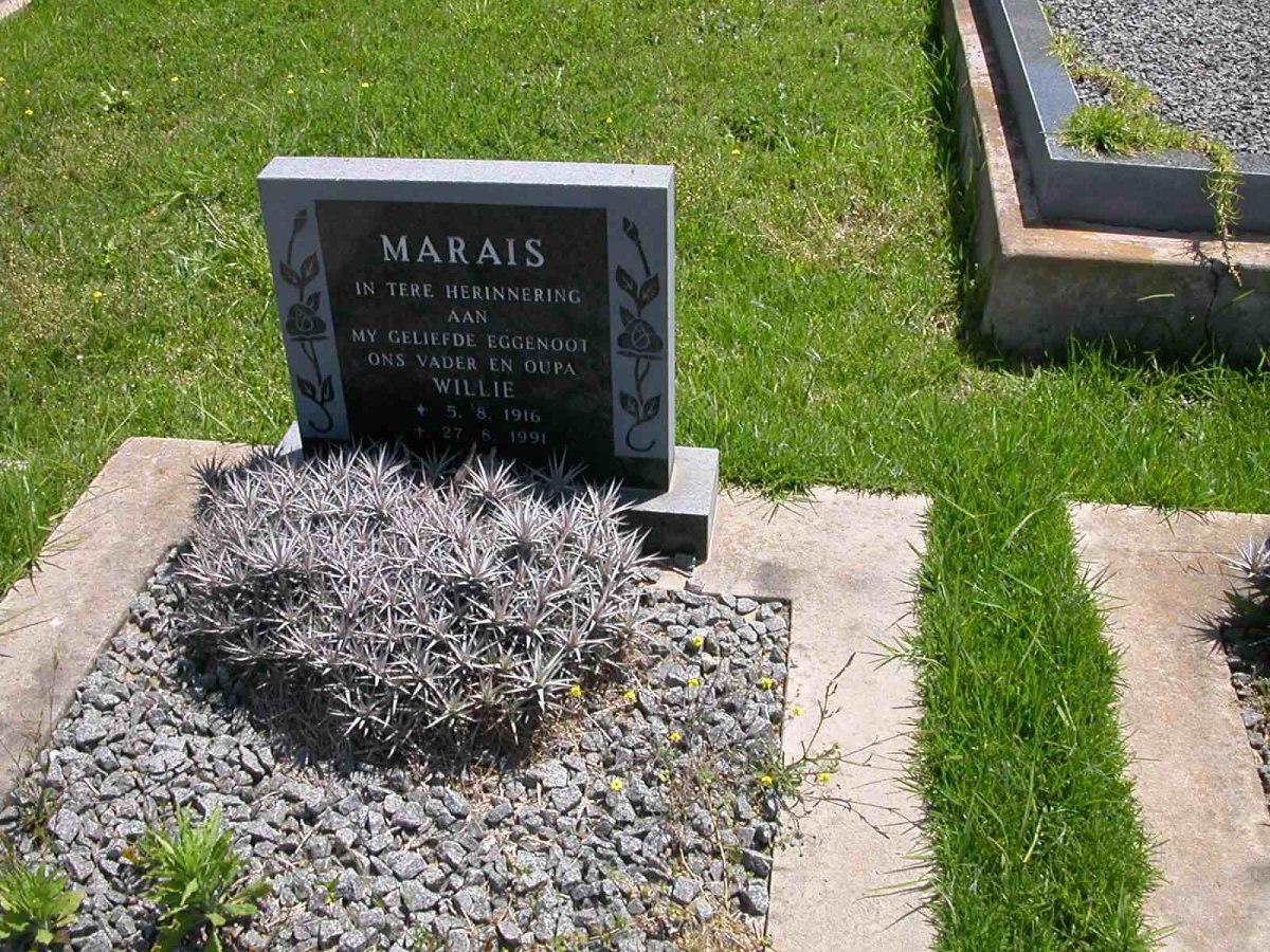 MARAIS Willie 1916-1991