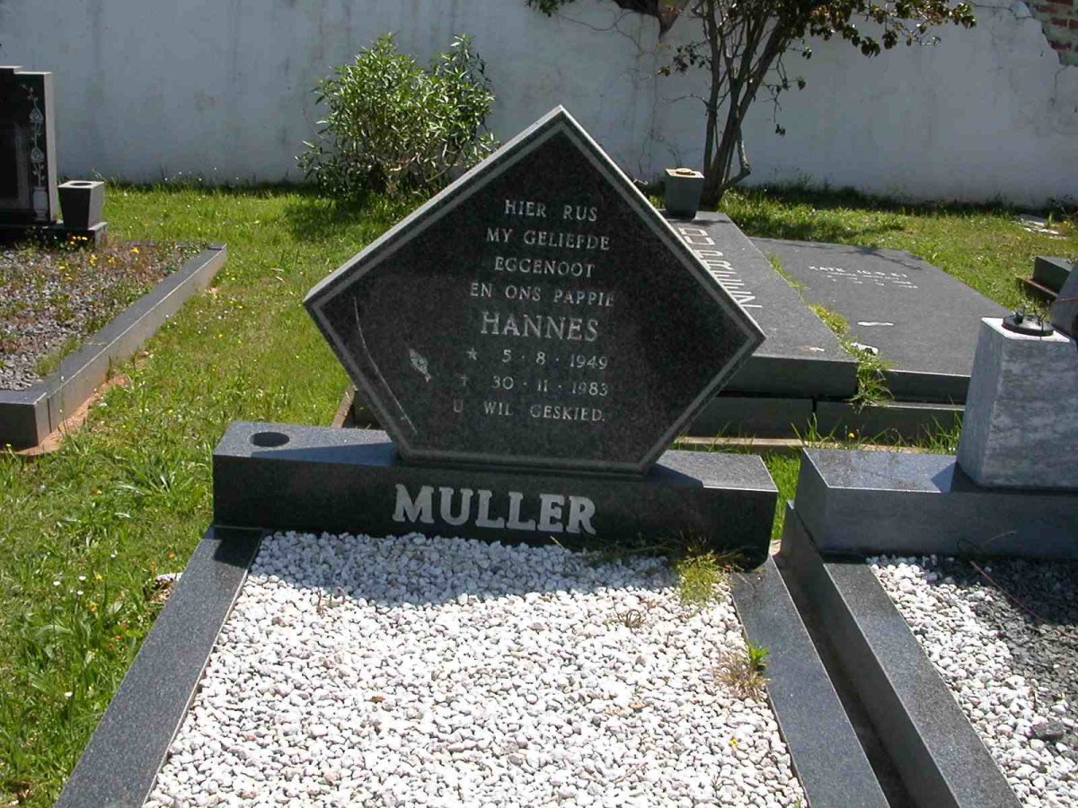 MULLER Hannes 1949-1983