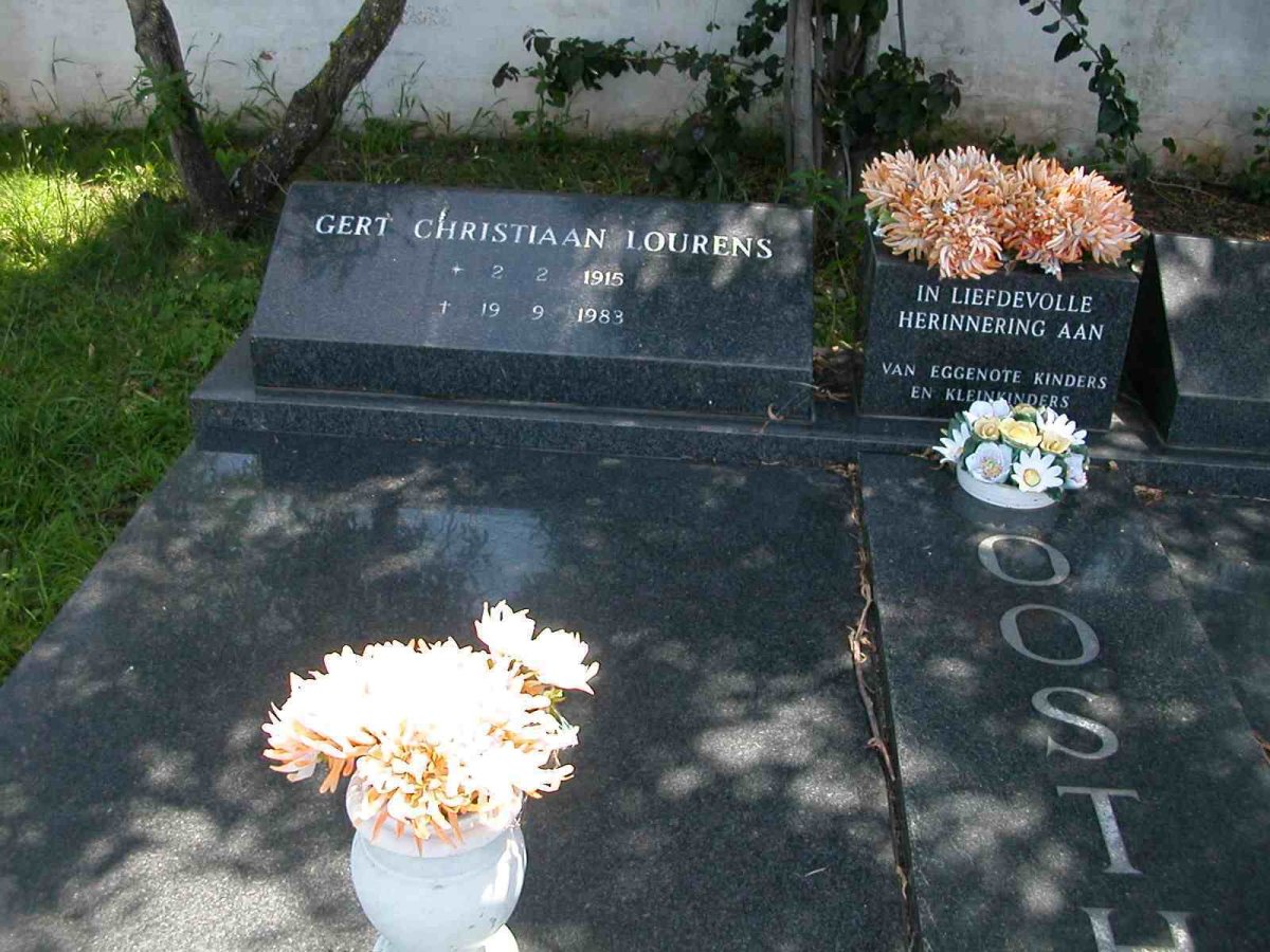 OOSTHUIZEN Gert Christiaan Lourens 1915-1983
