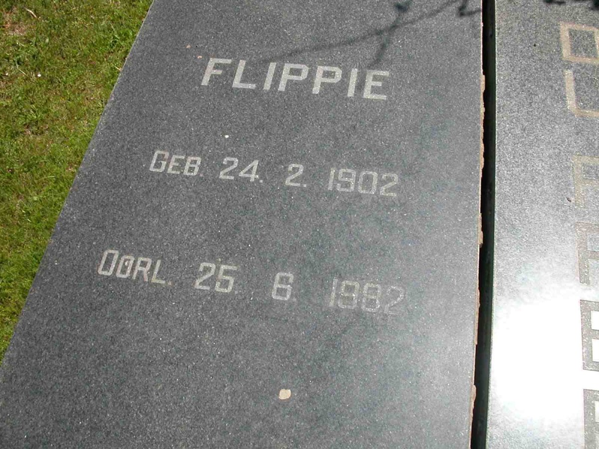 PREEZ Flippie, du 1902-1982 &amp; C.S.E. MEINTJES 1908-1992