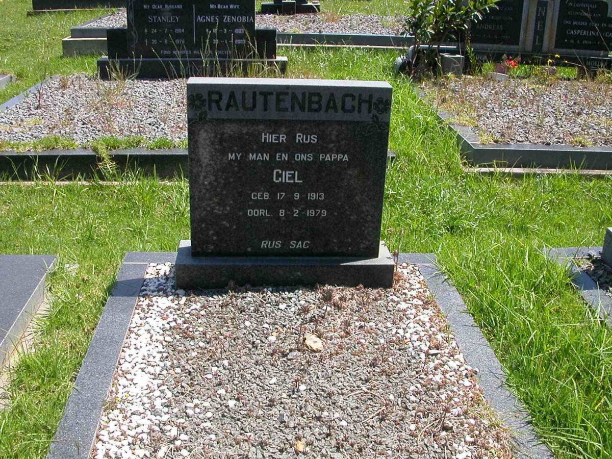 RAUTENBACH Giel 1913-1979