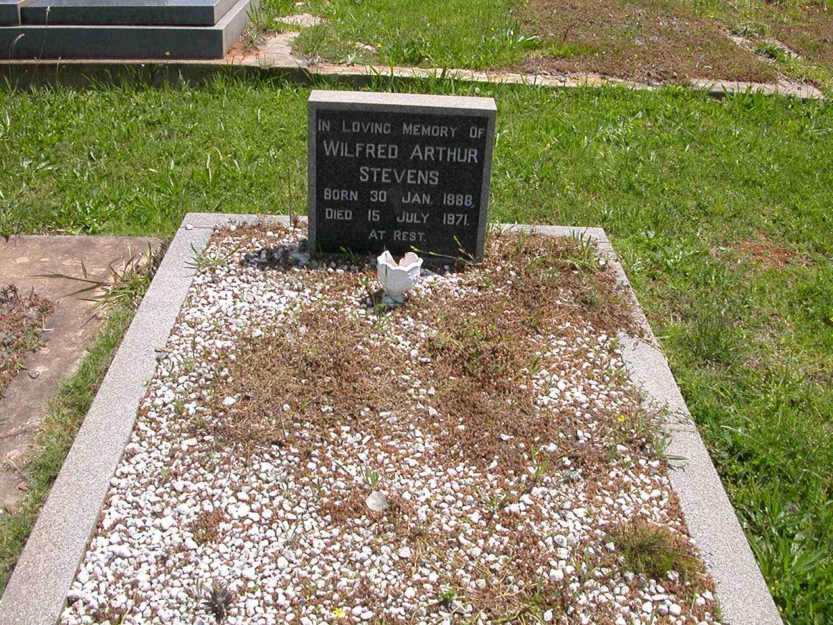 STEVENS Wilfred Authur 1888-1971