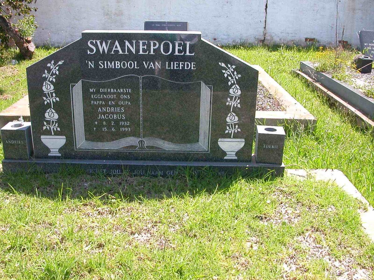 SWANEPOEL Andries Jacobus 1932-1993