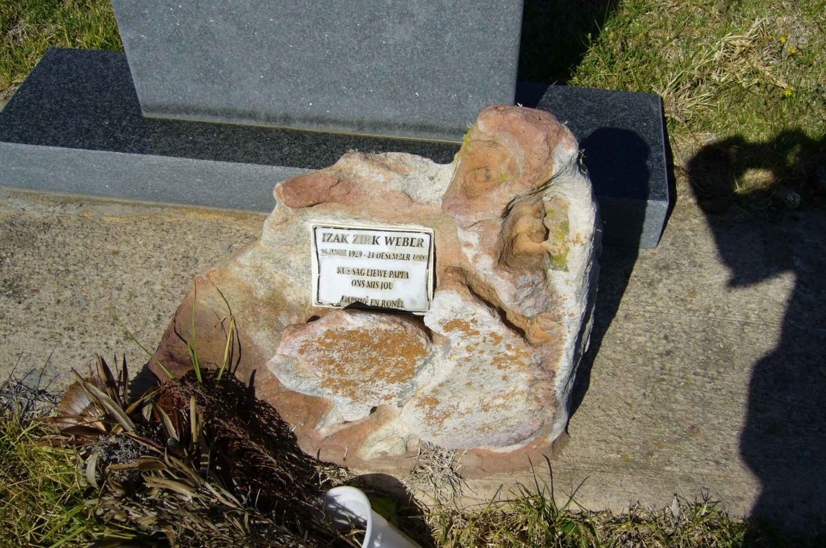 WEBER Izak Zirk  1929-1999