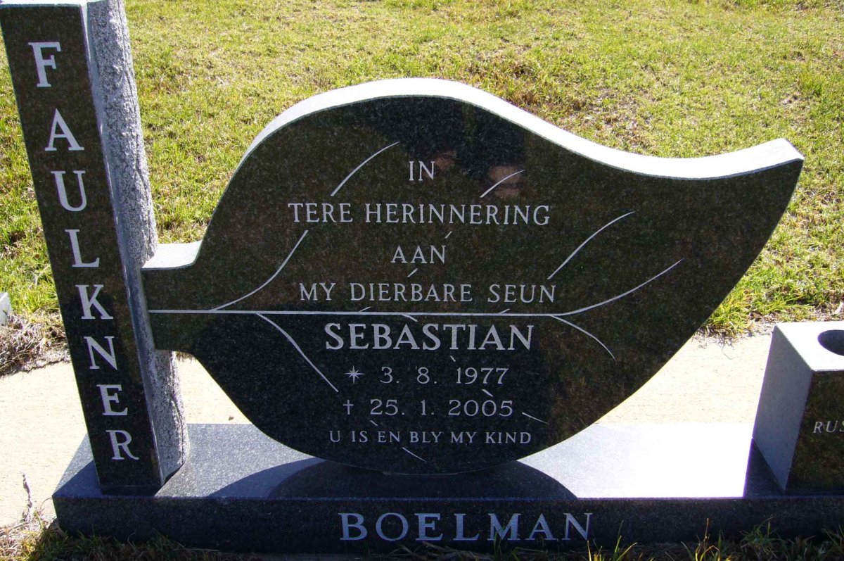 FAULKNER Sebastiaan 1977-2005