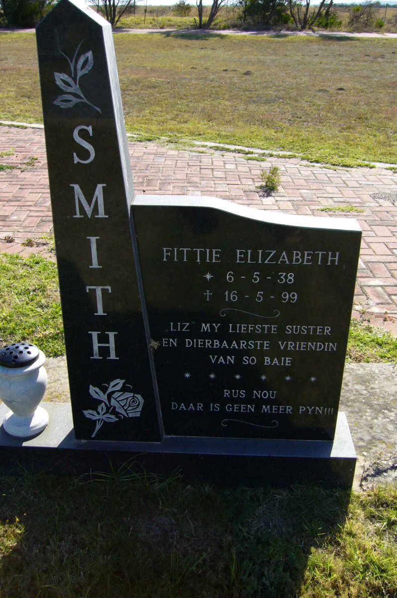 SMITH Fittie Elizabeth 1938-1999