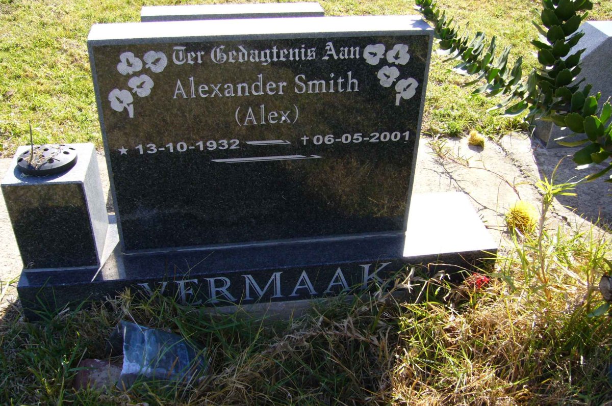 VERMAAK Alexander Smith 1932-2001