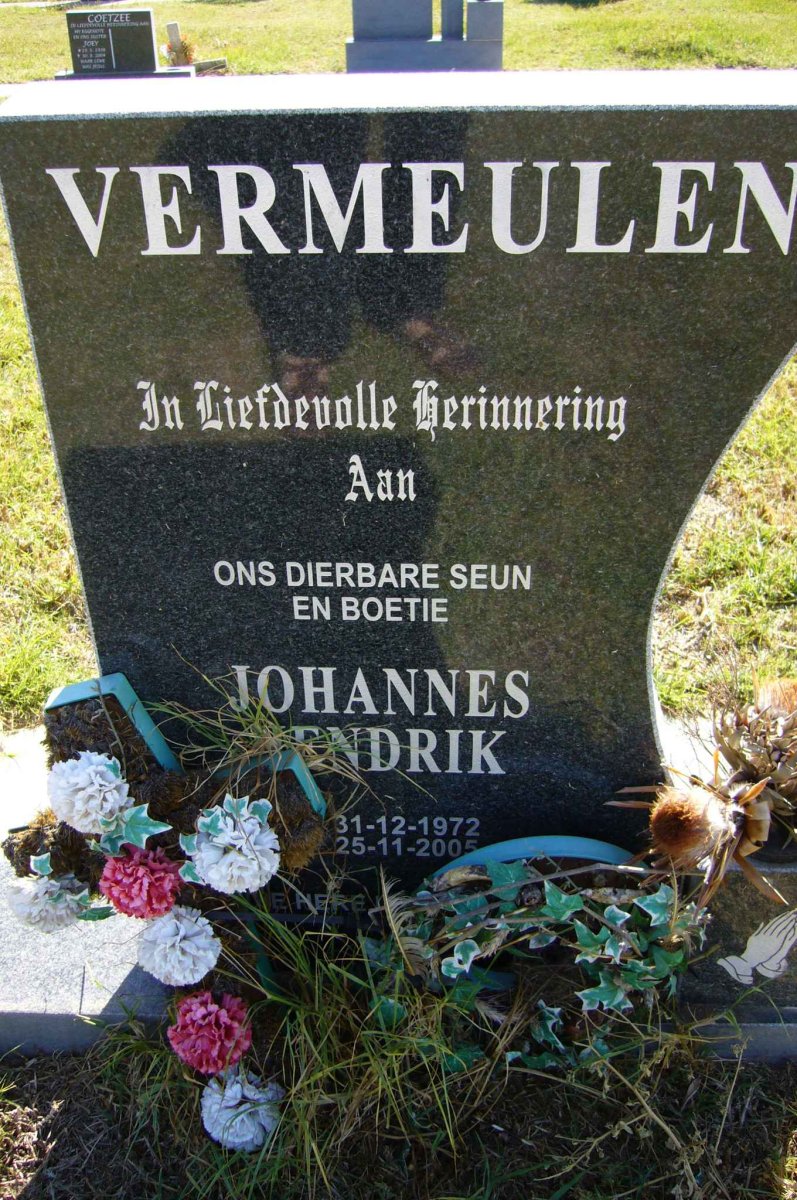 VERMEULEN Johannes Hendrik 1972-2005