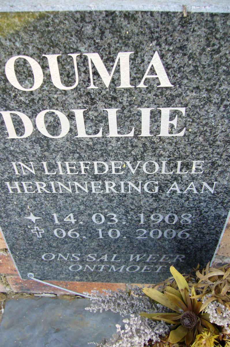 ? Dollie 1908-2006