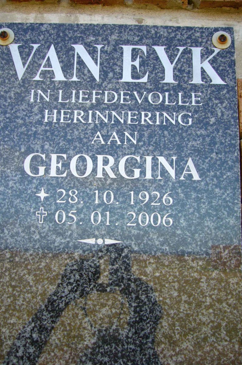 EYK Georgina, van 1926-2006