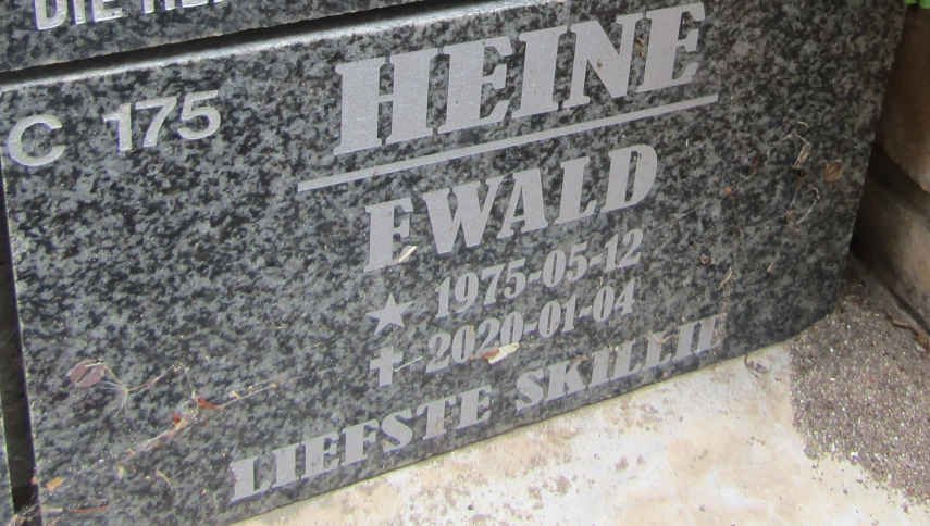 HEINE Ewald 1975-2020