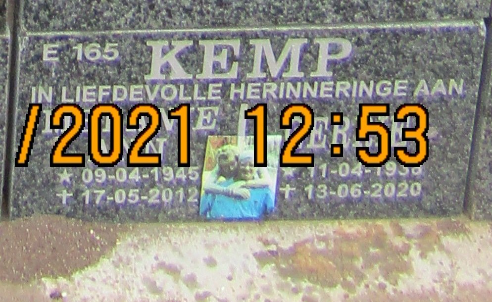 KEMP Gerrie 193?-2020 &amp;  M? Ann 1945-2012
