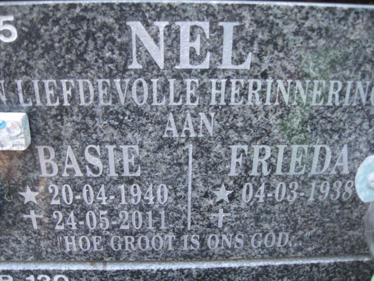 NEL Basie 1940-2011 &amp; Frieda 1938-