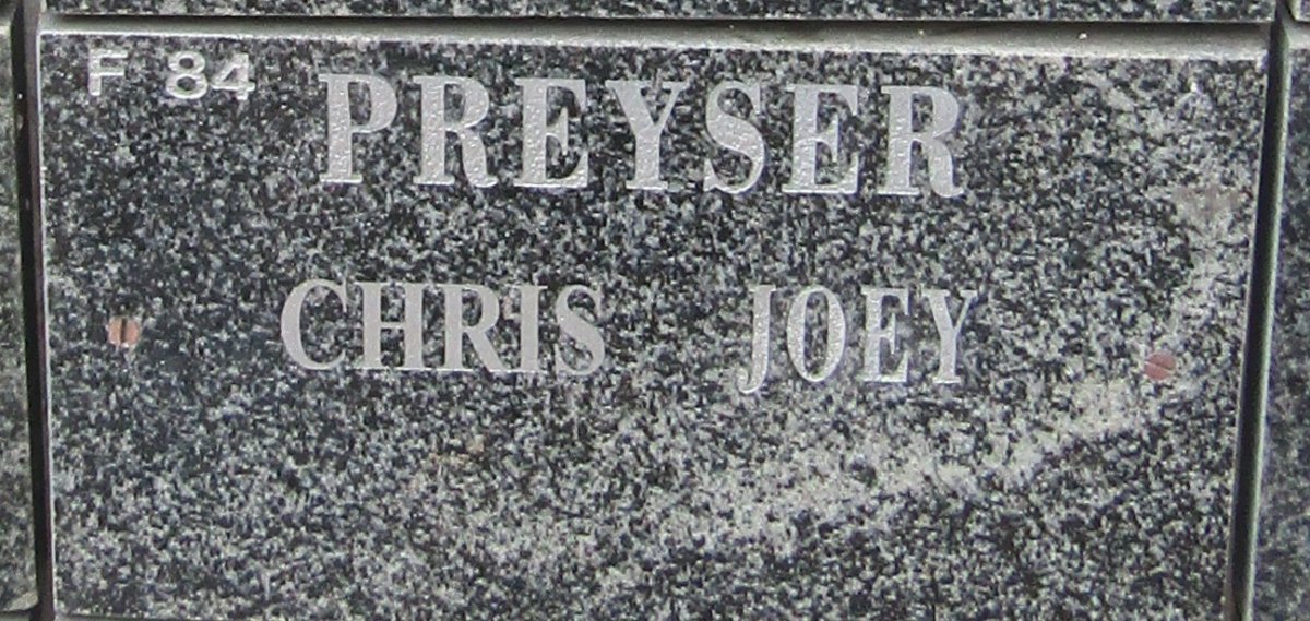 PREYSER Chris &amp; Joey