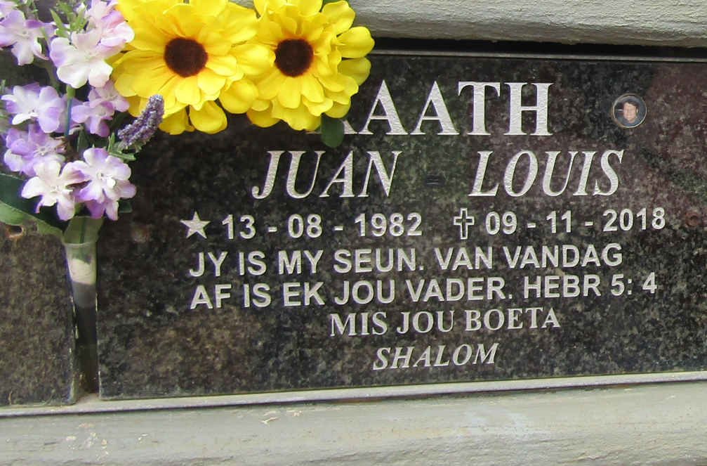 RAATH Juan Louis 1982-2018