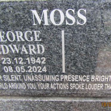 MOSS George Edward 1942-2024