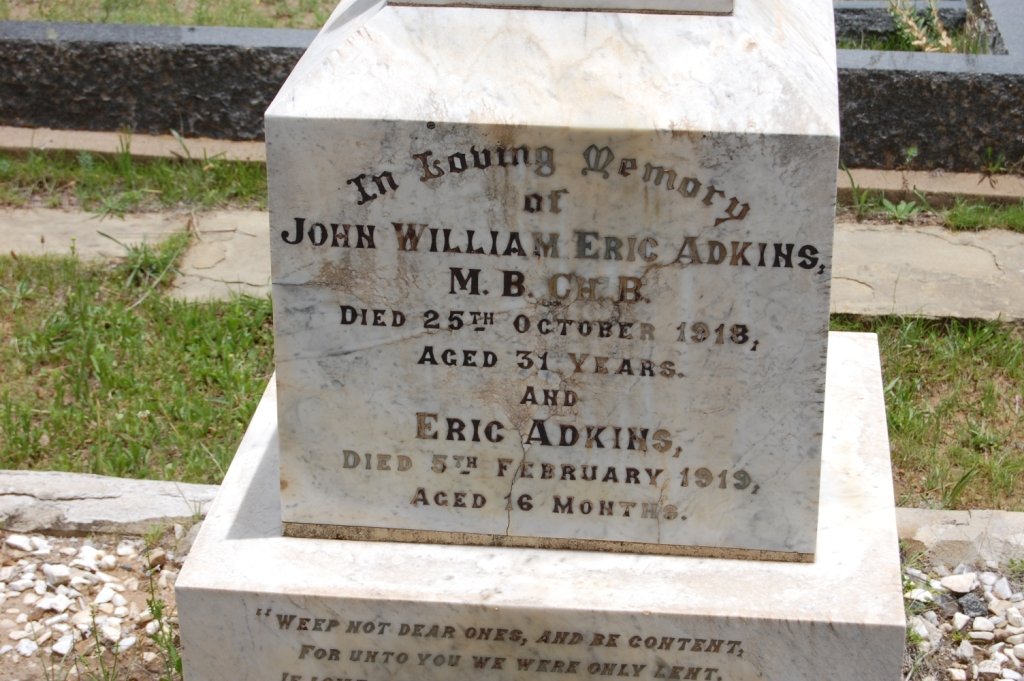 ADKINS John William Eric  -1918 :: ADKINS Eric -1919