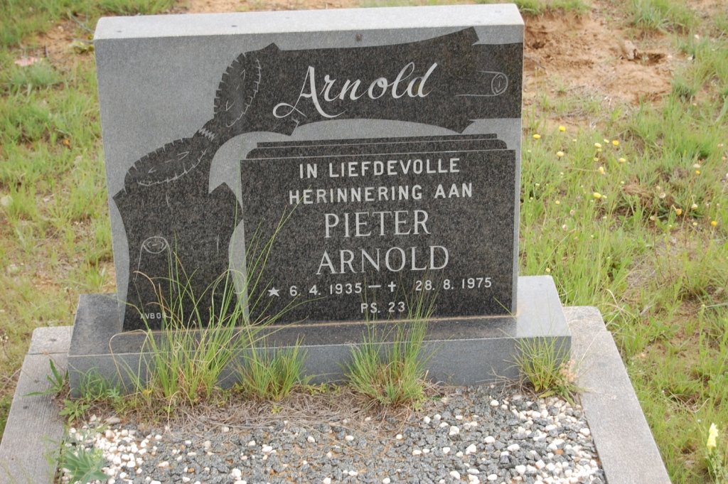 ARNOLD Pieter 1935-1975