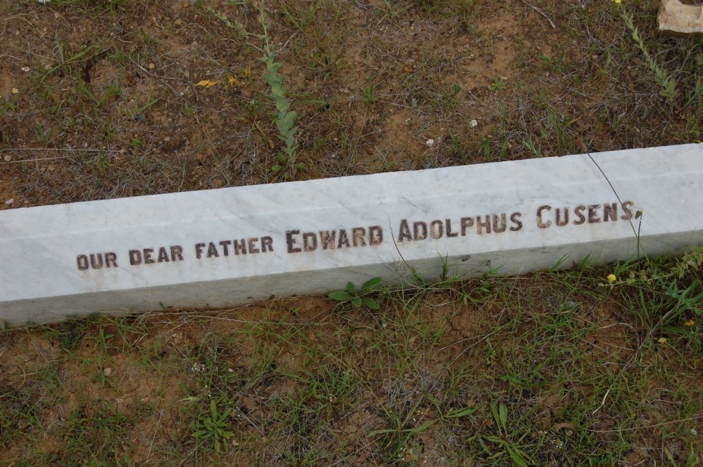 CUSENS Edward Adolphus 1843-1911