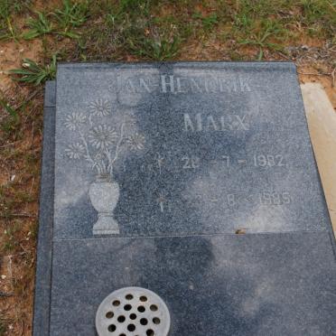 MARX Jan Hendrik  1982-1985