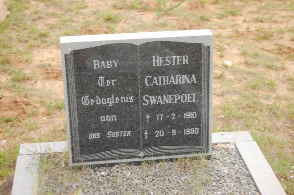 SWANEPOEL Hester Catharina 1910-1980