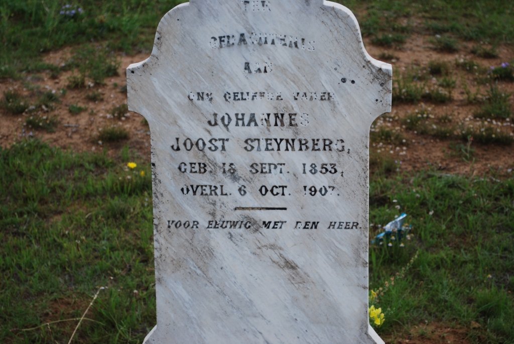 STEYNBERG Johannes Joost 1853-1907