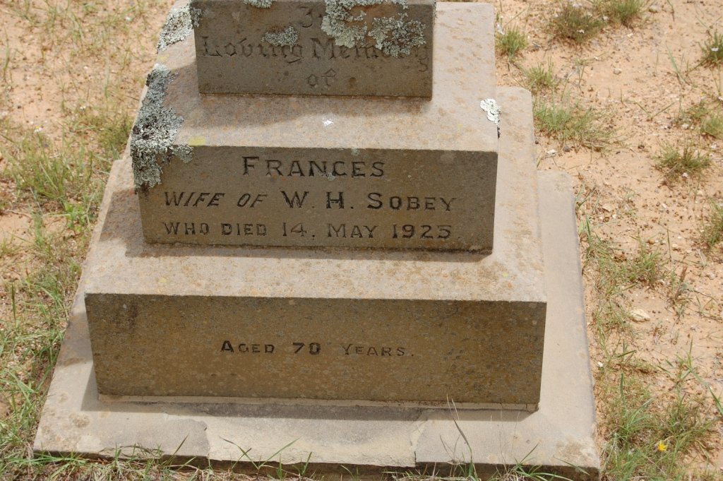 SOBEY Frances -1925