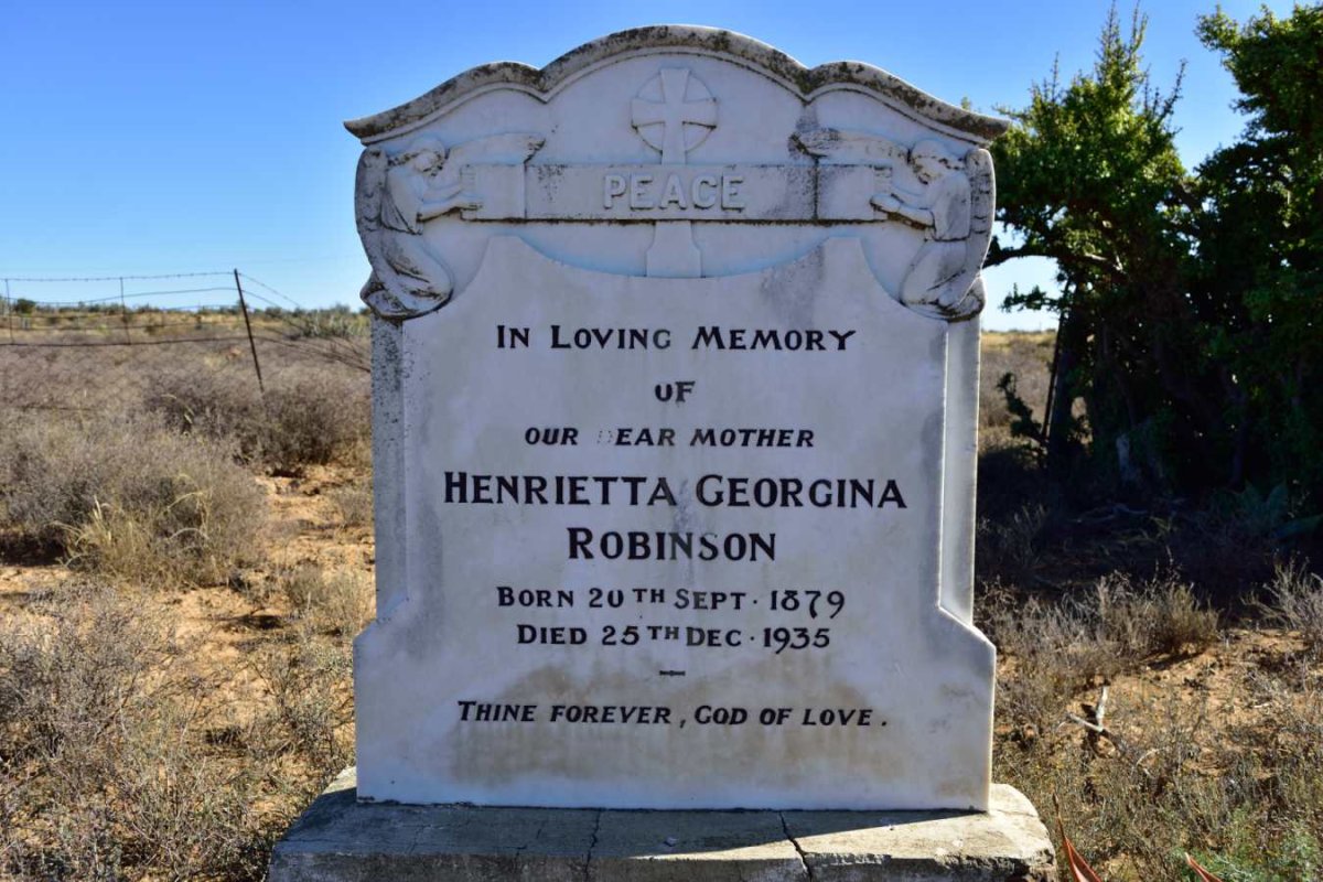 ROBINSON Henrietta Georgina 1879-1935