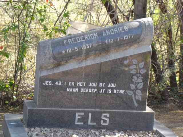 ELS Frederick Andries 1937-1977