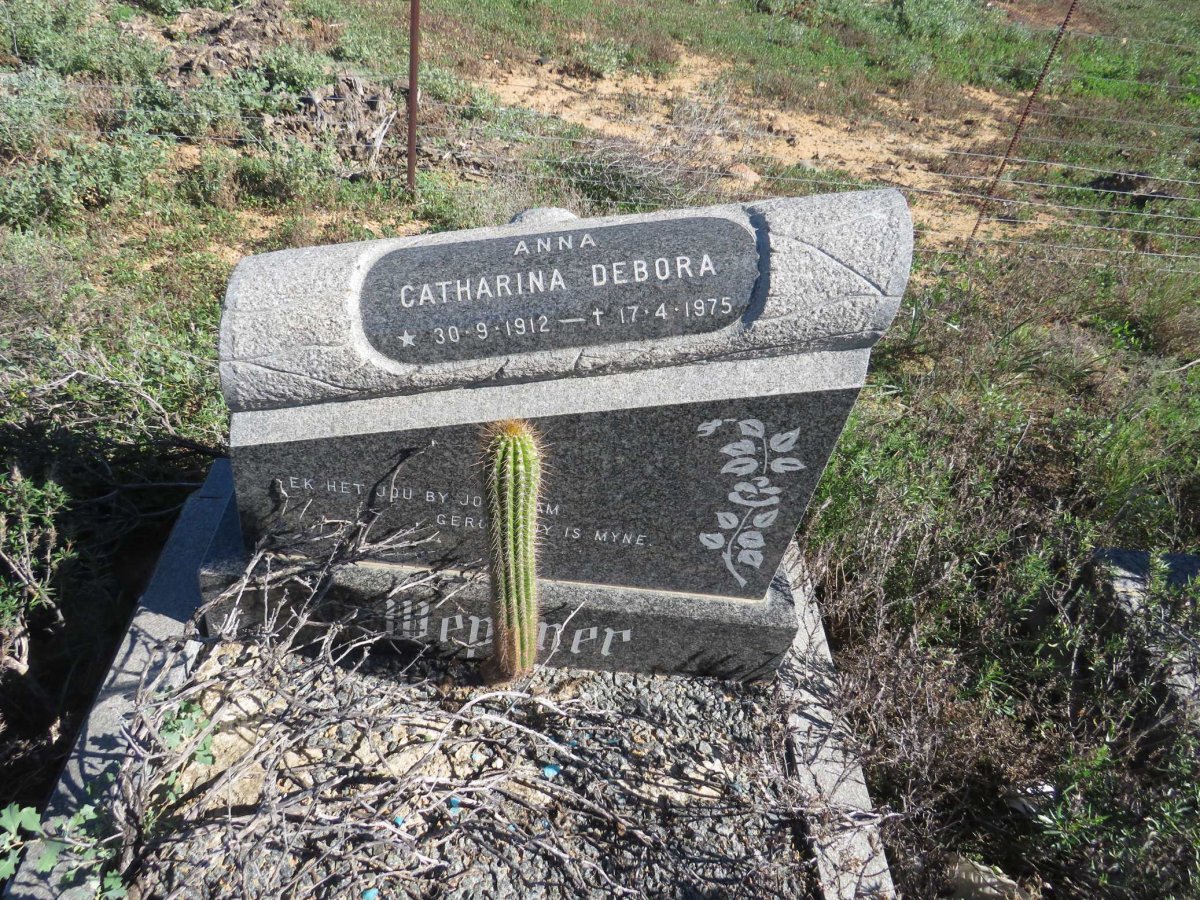 WEPENER Anna Catharina Debora 1912-1975