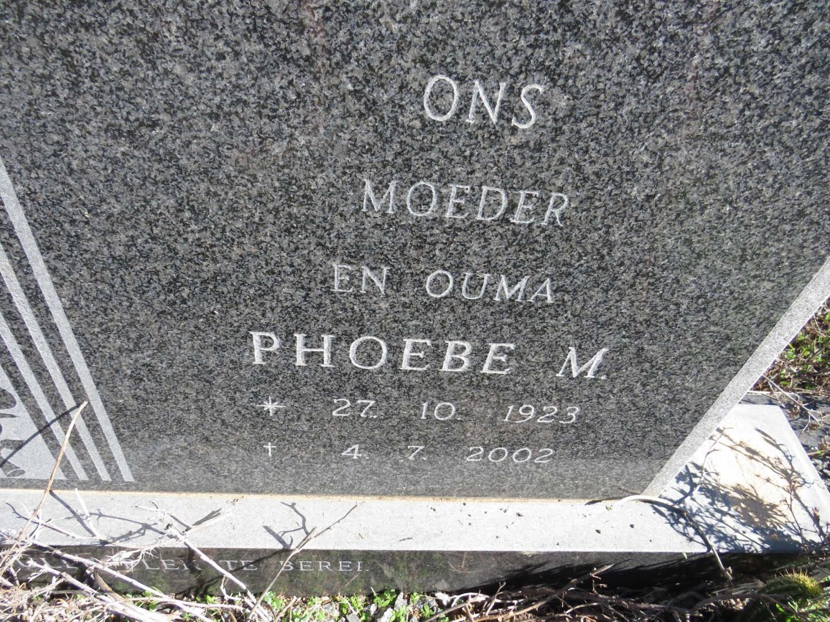 WEPENER Timotheus 1921-1985 & Phoebe M. 1923-2002_2