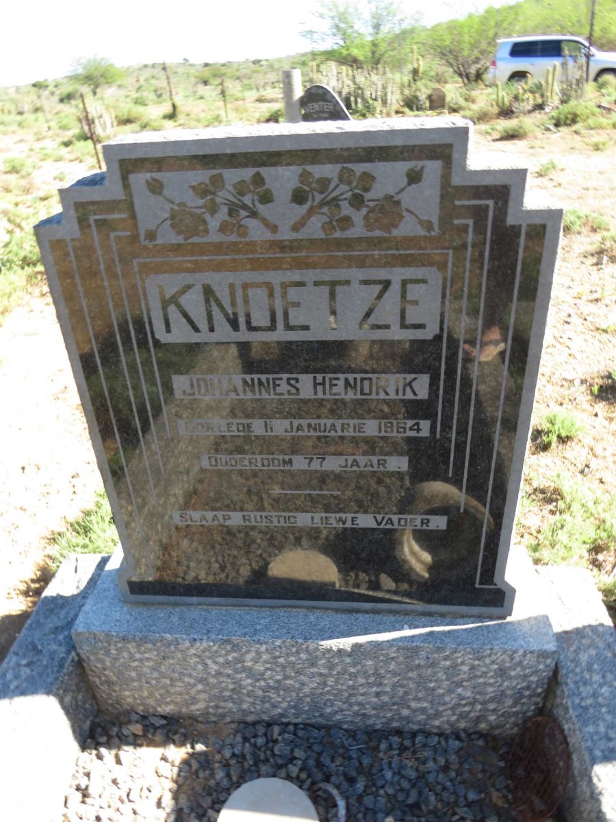 KNOETZE Johannes Hendrik -1964