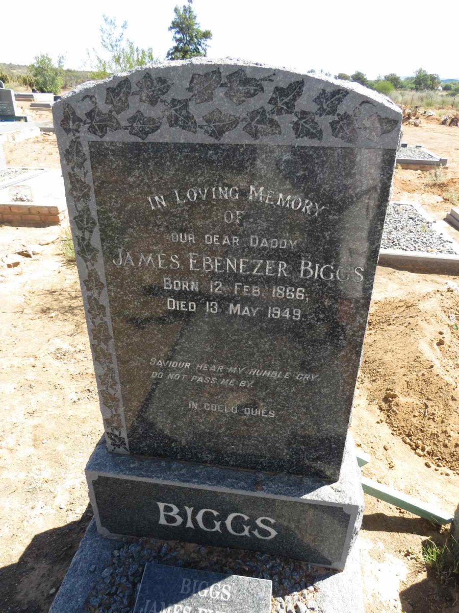 BIGGS James Ebenezer 1866-1949 :: BIGGS James Eugene 1912-1996_1