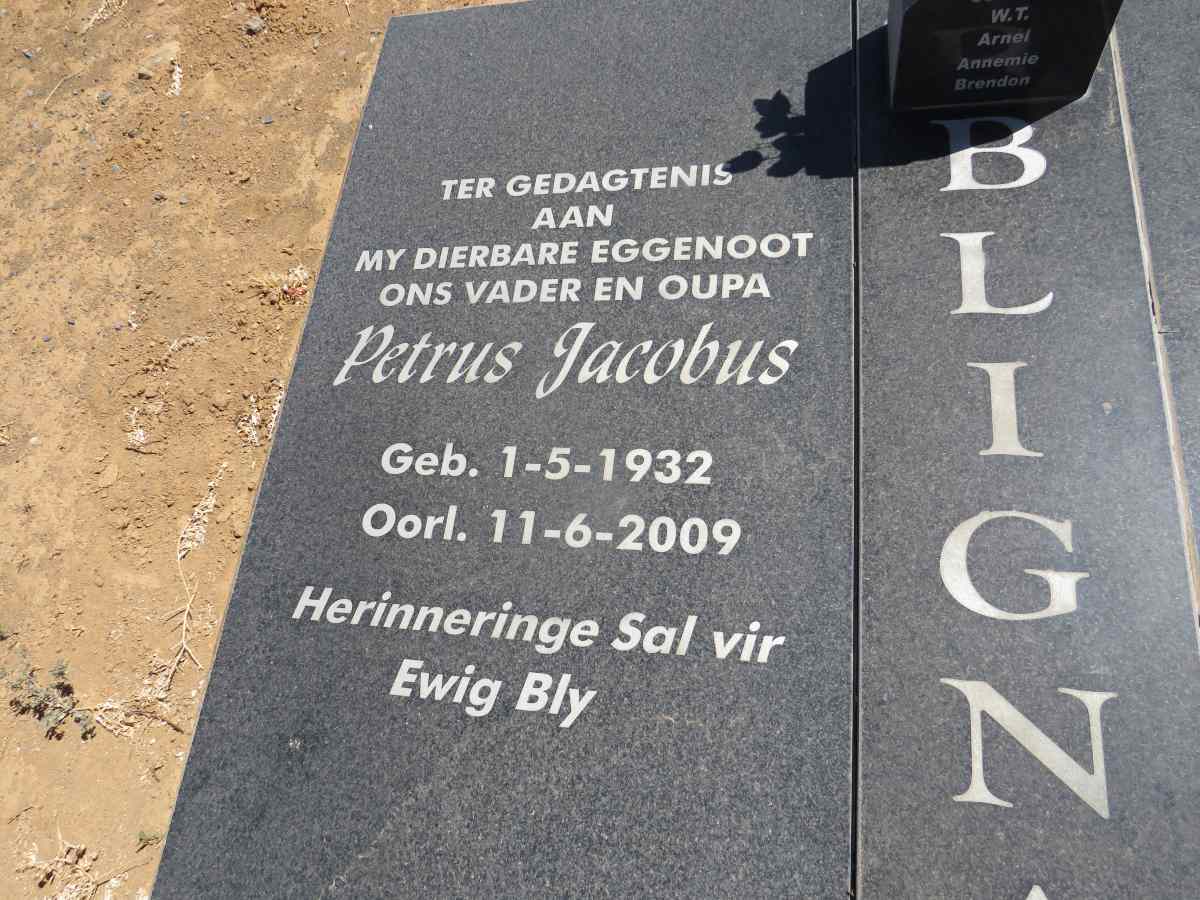 BLIGNAUT Petrus Jacobus 1932-2009 & Magrieta STEENBERG 1928-2019_2