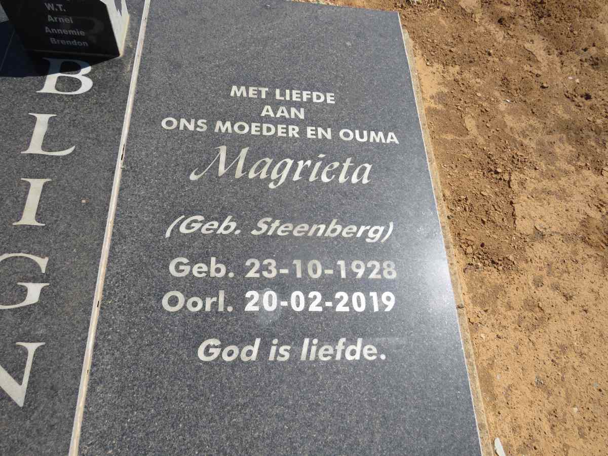 BLIGNAUT Petrus Jacobus 1932-2009 & Magrieta STEENBERG 1928-2019_1