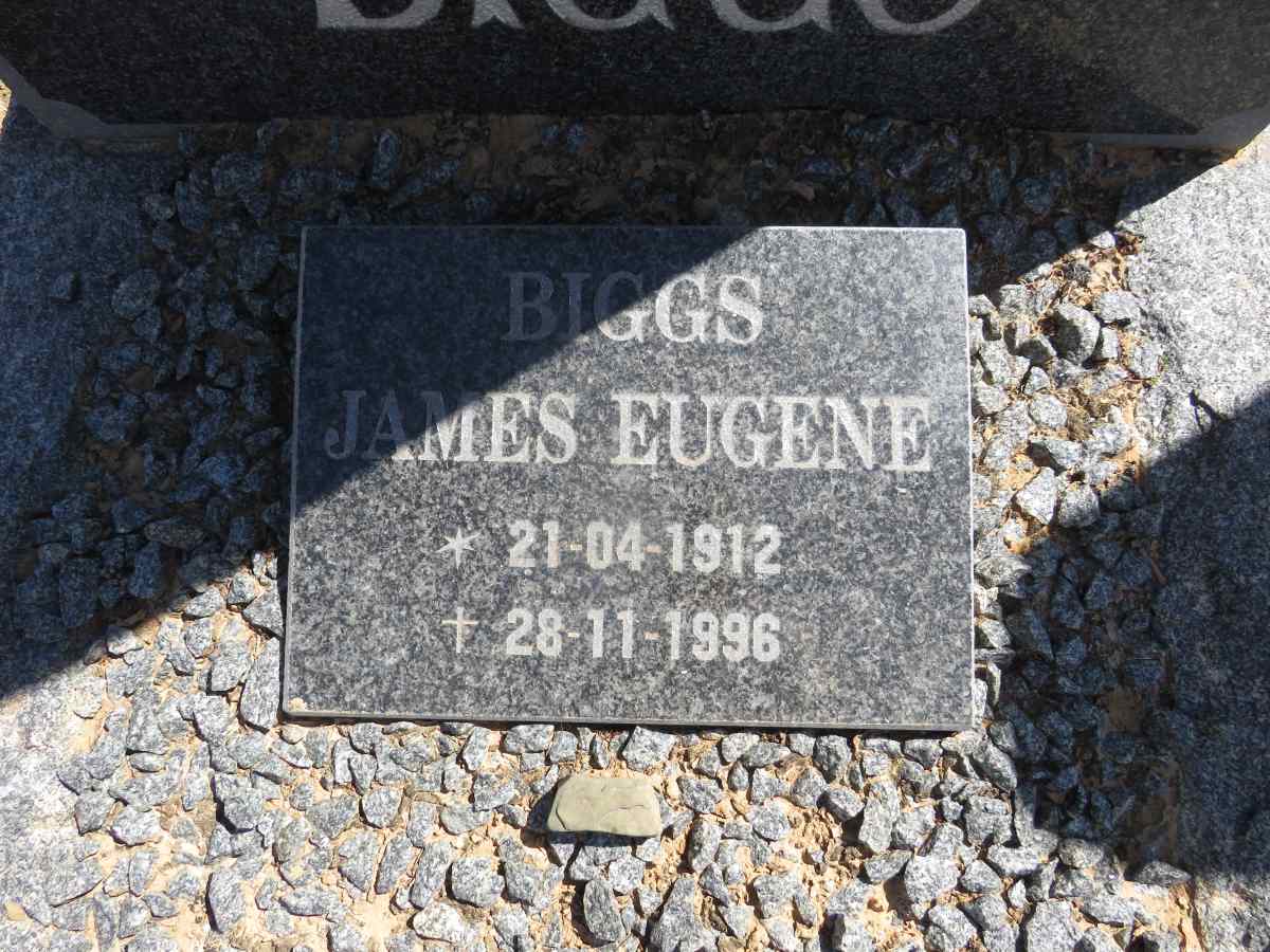 BIGGS James Ebenezer 1866-1949 :: BIGGS James Eugene 1912-1996_2