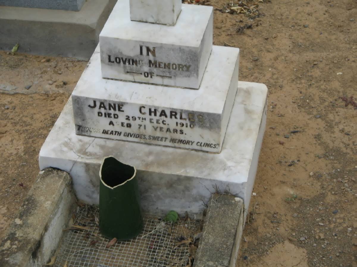 CHARLES Jane -1910