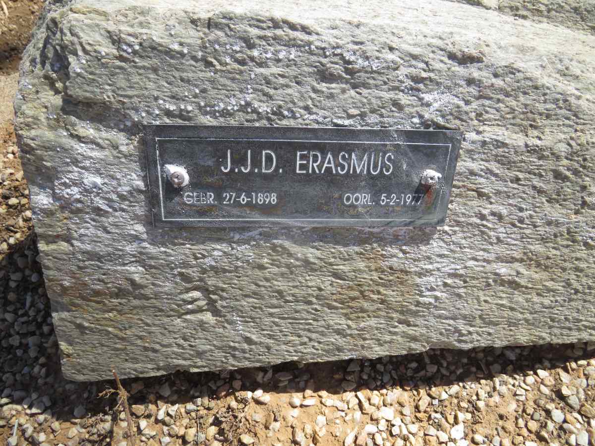 ERASMUS J.J.D. 1898-1977