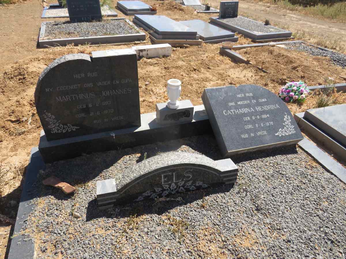 ELS Marthinus Johannes 1893-1973 & Catharina Hendrina 1894-1976