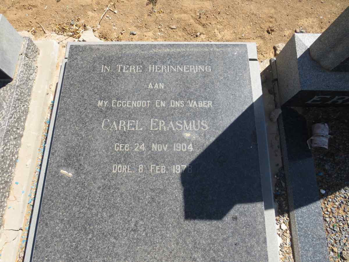 ERASMUS Carel 1904-1978