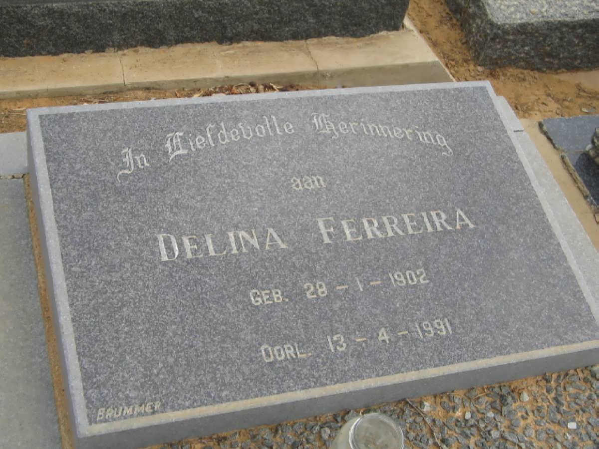 FERREIRA Delina 1902-1991