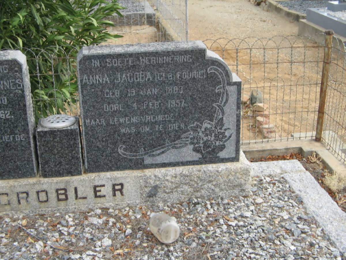 GROBLER Cornelius Johannes 1880-1962 &amp; Anna Jacoba FOURIE 1883-1957 _2