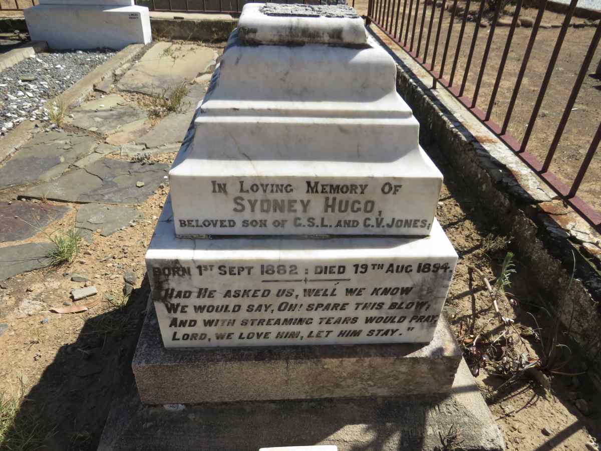 HUGO Sydney 1882-1894