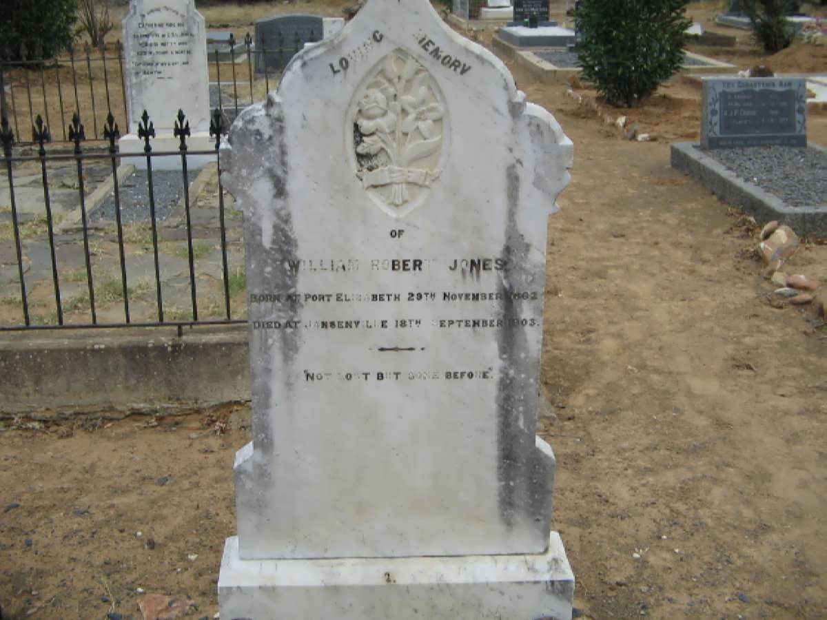 JONES William Robert 1862-1903