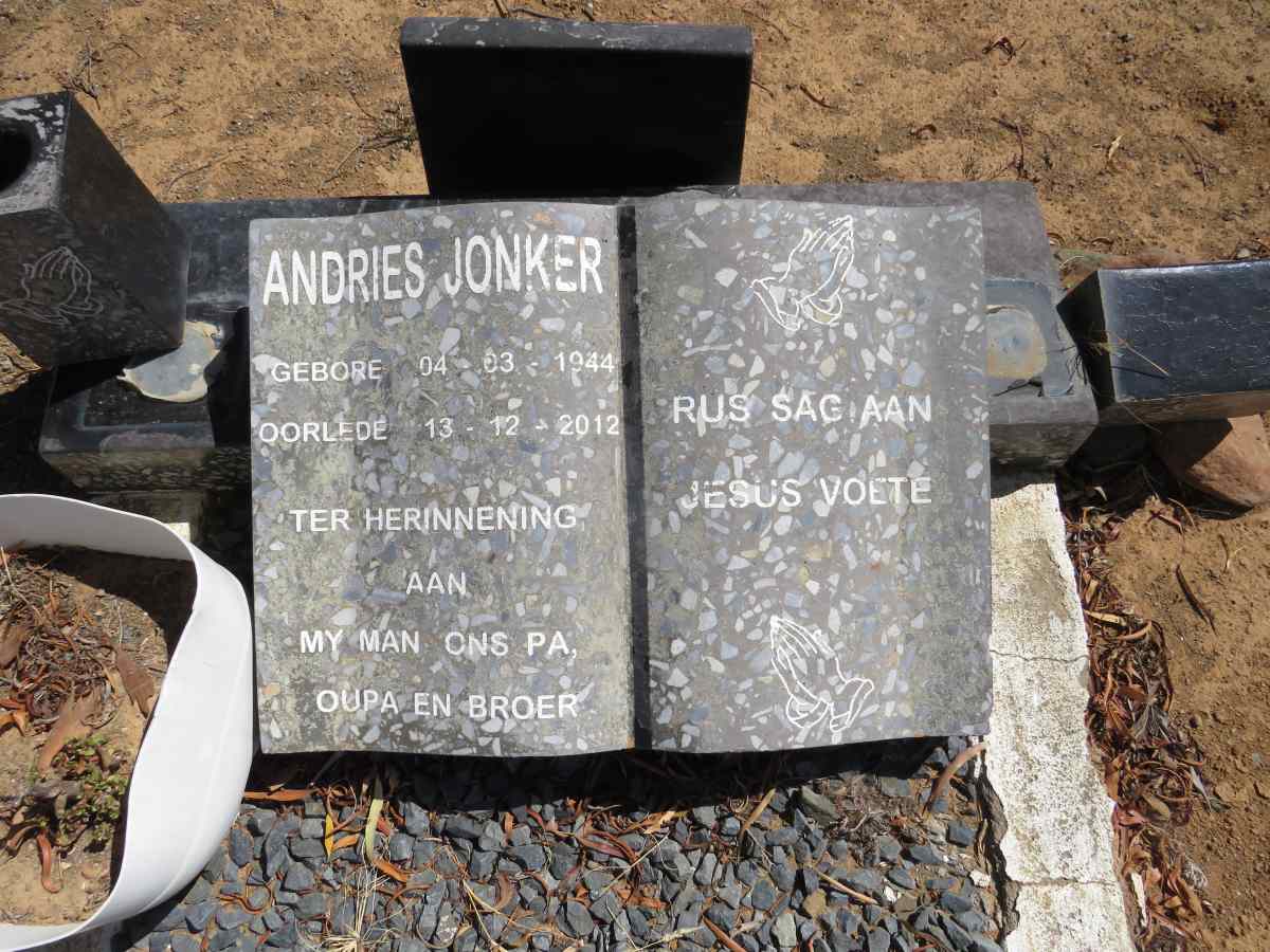 JONKER Andries 1944-2012