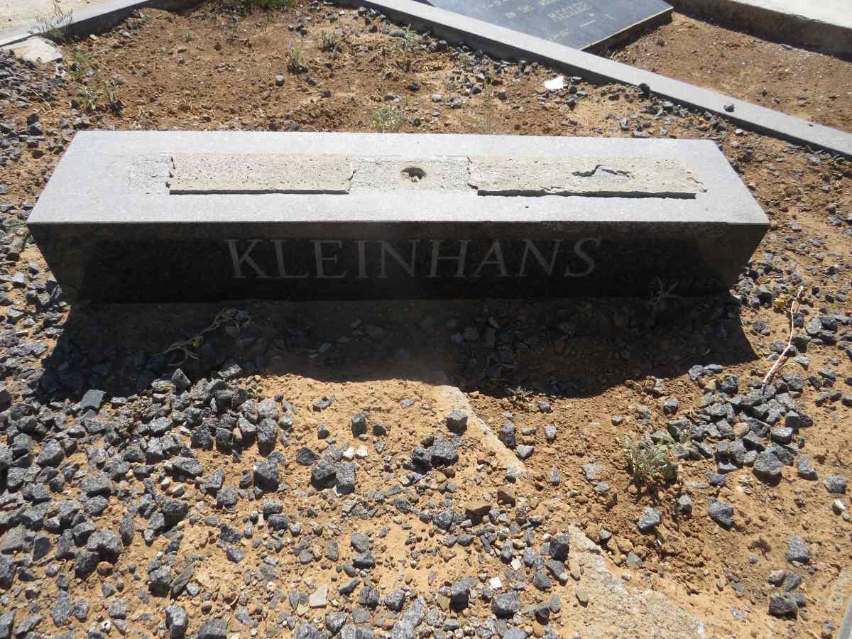 KLEINHANS Renier Johannes Petrus 1912-1981  & Hester Gertruida Johanna KNOETZE 1913-1992 _1