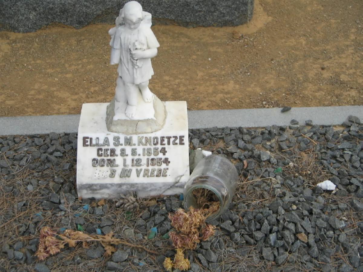 KNOETZE Ella S.M. 1954-1954
