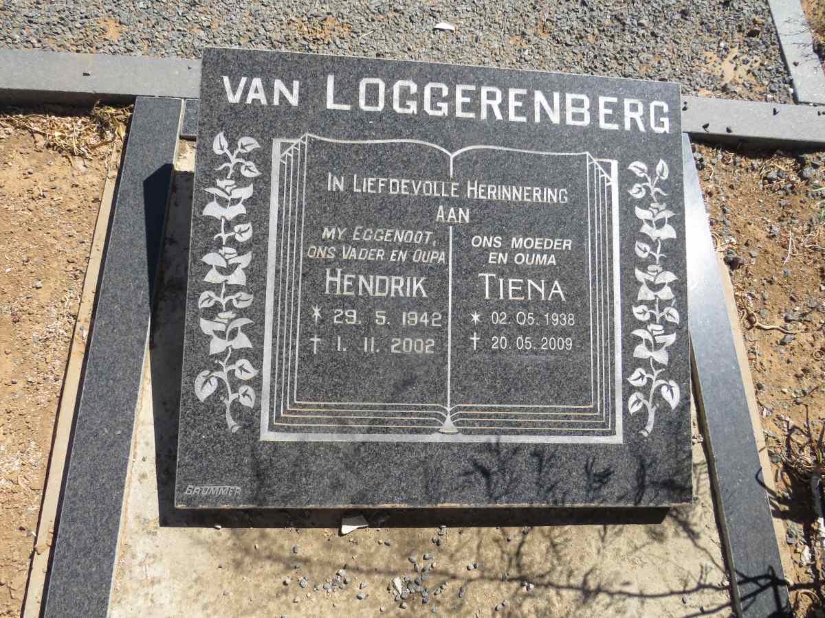 LOGGERENBERG Hendrik, van 1942-2002 & Tiena 1938-2009