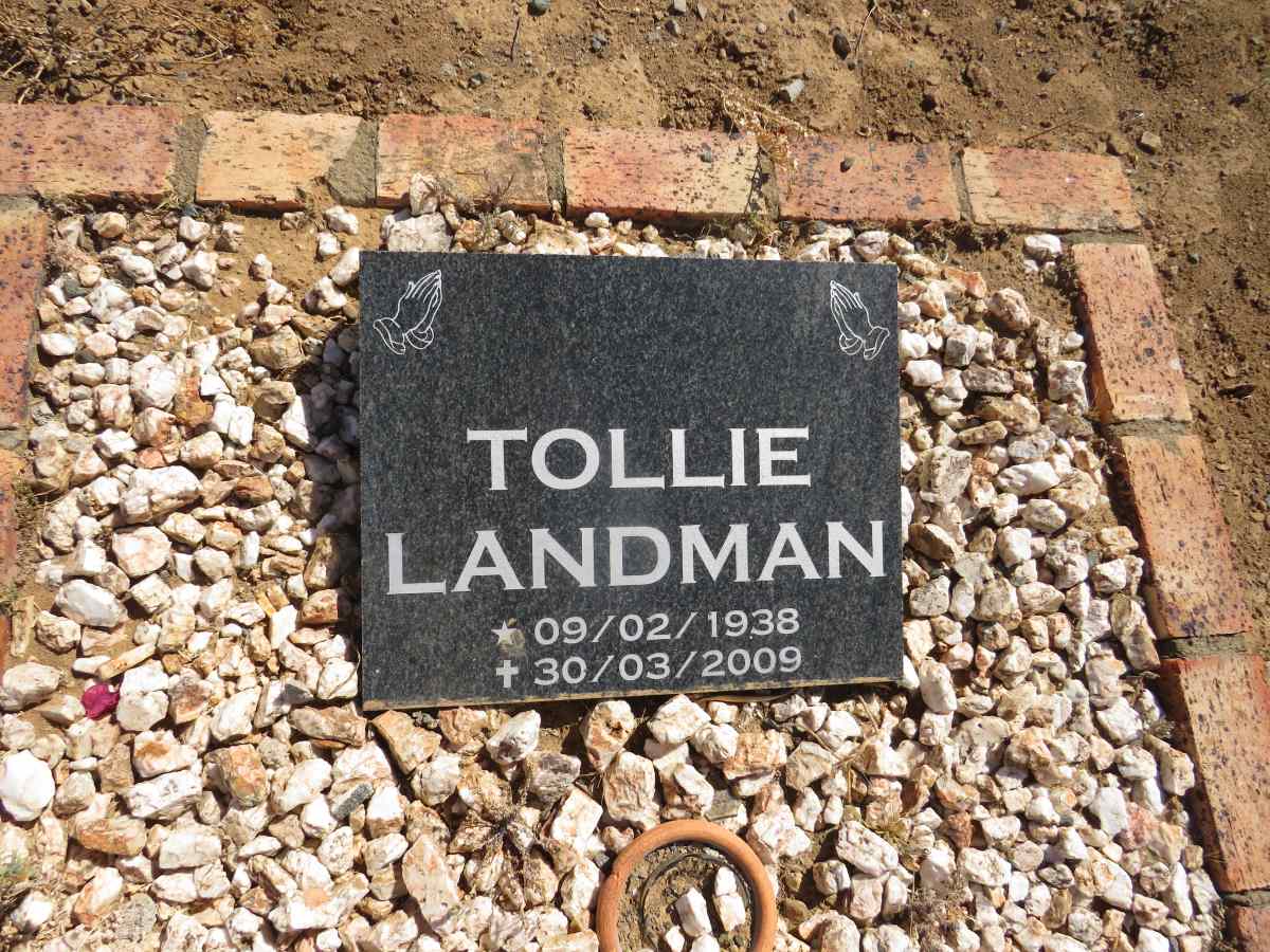 LANDMAN Tollie 1938-2009